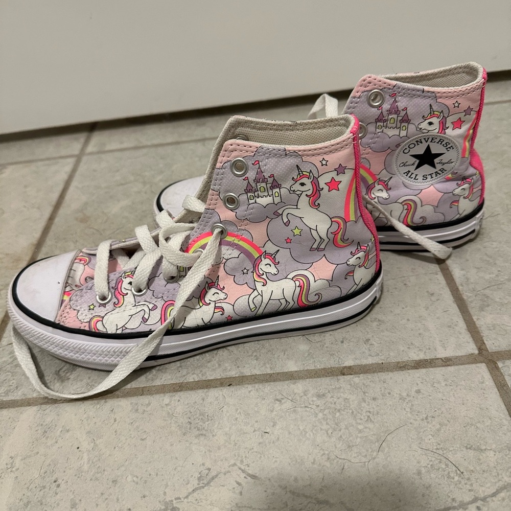 Converse Pink Unicorn High-Tops